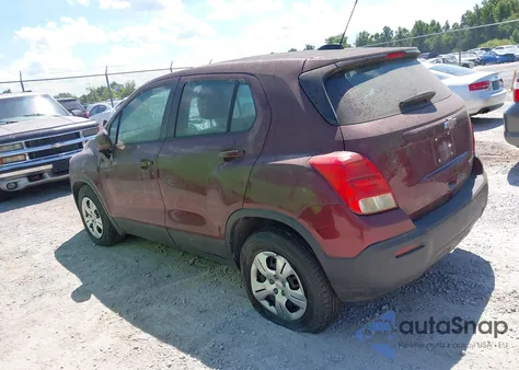 2016 Chevrolet Trax 1Ls из США, поврежденный, VIN 3GNCJKSB5GL155507
